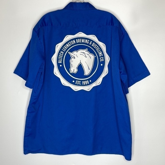 Dickies Alltech Lexington Brewing & Distilling Co Button Up Shirt XL - Picture 1 of 7